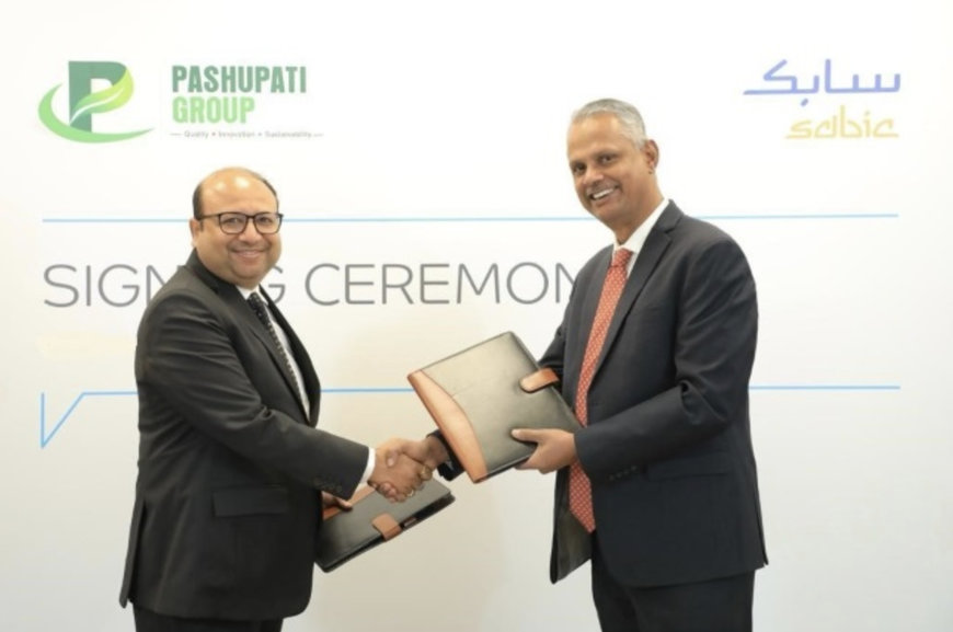 SABIC SIGNS MOU WITH PASHUPATI GROUP TO TARGET RECYCLING OPPORTUNITIES IN INDIA